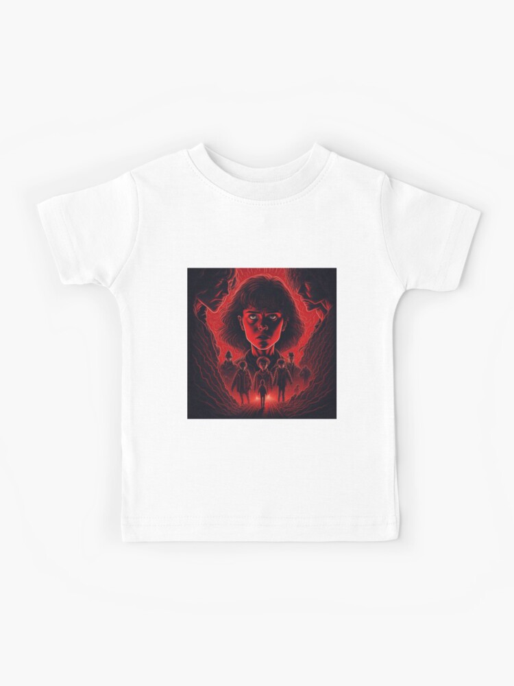 Stranger Things Dustin Kids T-Shirt for Sale by timegraf