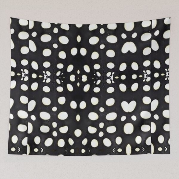 Item preview, Black White Panther Stingray Pattern Skin designed and sold by Yellowriversss.