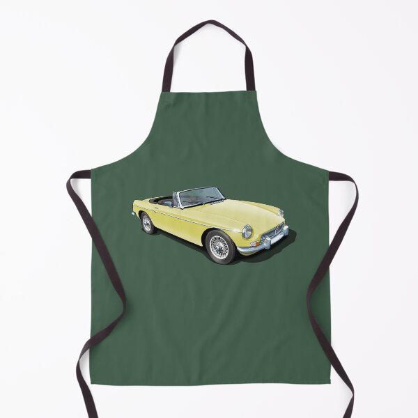 Item preview, MGB Roadster in pale primrose designed and sold by candc-retro.