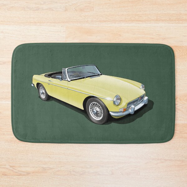 Item preview, MGB Roadster in pale primrose designed and sold by candc-retro.