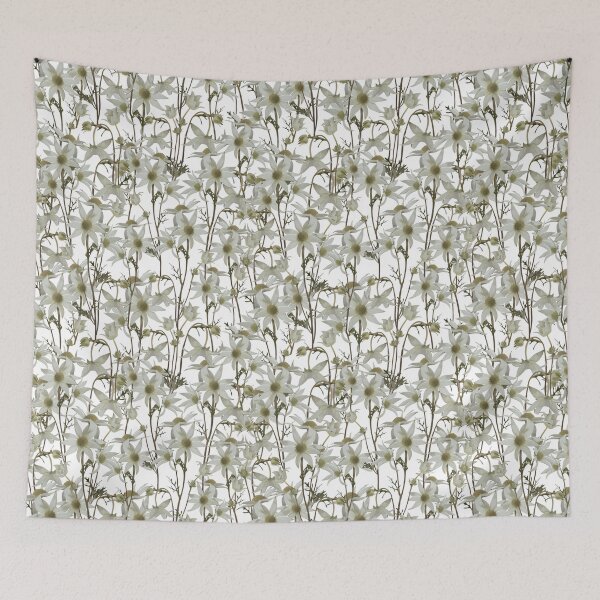 Item preview, White dried flowers designed and sold by Natalia Ruzhyna.