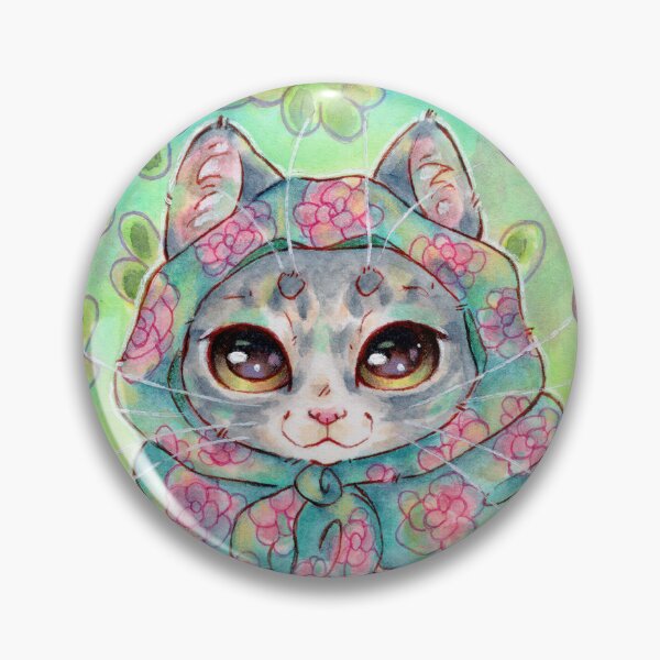 Item preview, Pastel Granny Cat babushkat Felipa designed and sold by Monniponi.