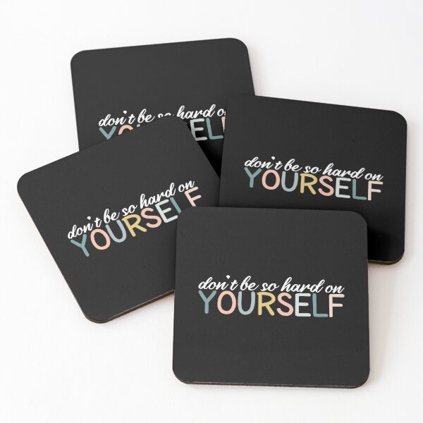 Item preview, Copy of Don't Be So Hard On Yourself  designed and sold by MOONINSPIRATION.