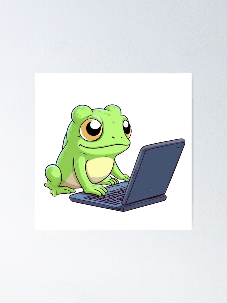 Computer Frog  Frogs Doing Things