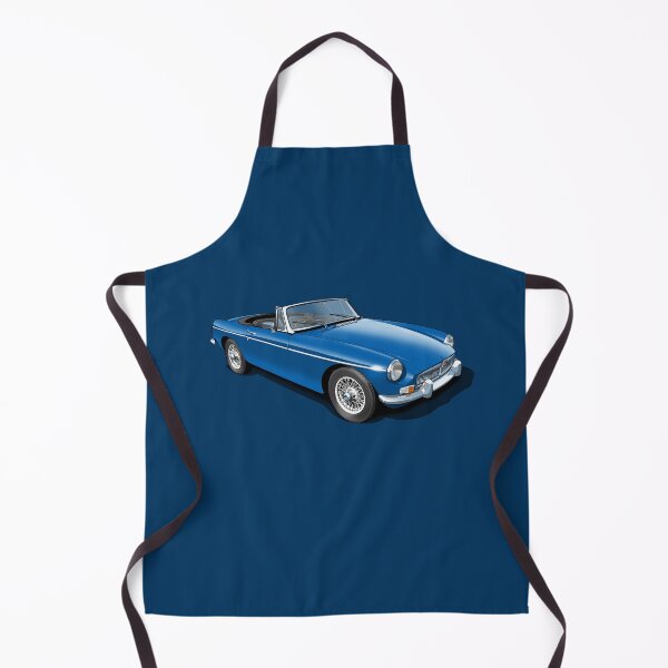 Item preview, MGB Roadster in mineral blue designed and sold by candc-retro.