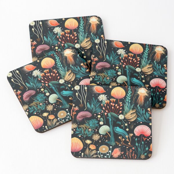 Item preview, Seamless pattern Ocean underwater a flock of fish designed and sold by JurgenGoLF.