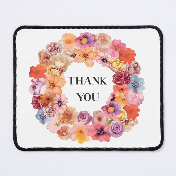 Item preview, Thanks for the flowers. Beautiful flowers. designed and sold by Anastasiia Yurevych.