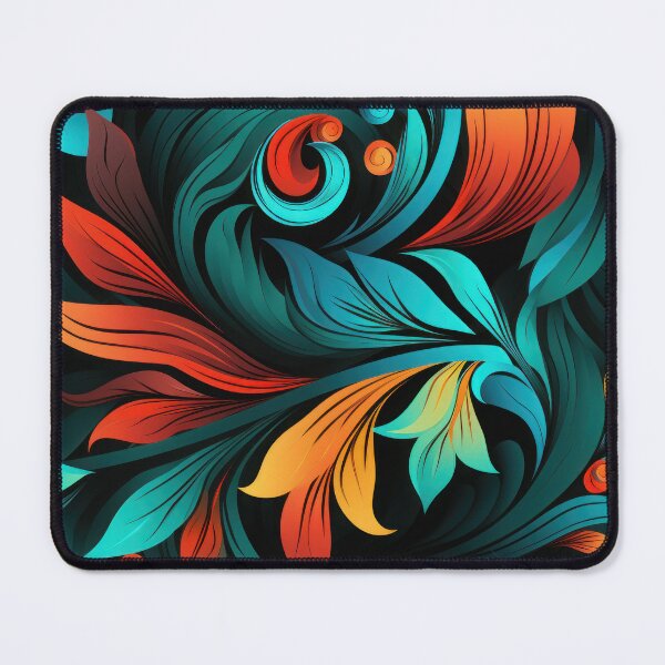 Item preview, Seamless pattern art of leaf designed and sold by JurgenGoLF.
