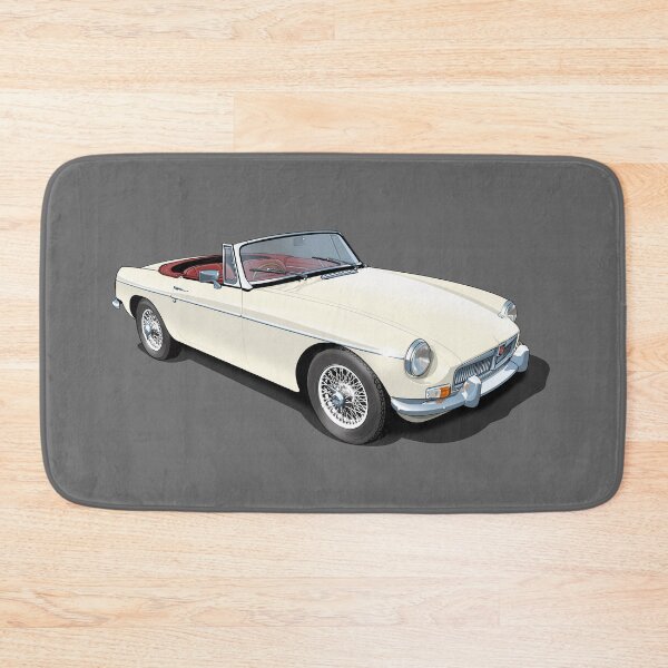 Item preview, MGB Roadster in old english white designed and sold by candc-retro.