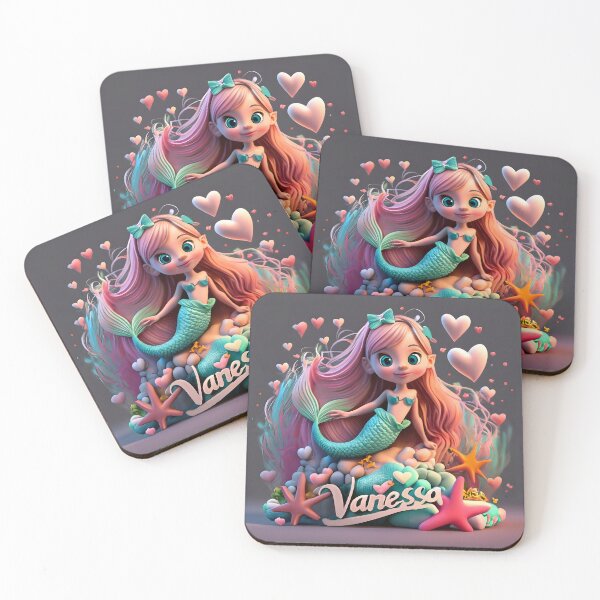 Item preview, Meet Vanessa the cutest little Mermaid in town !   designed and sold by Cruelife.