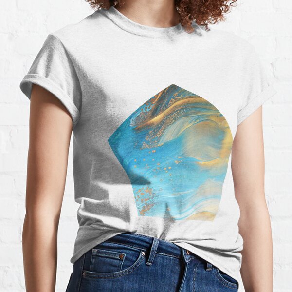 Fairy Wings: Acrylic Pour Painting Classic T-Shirt