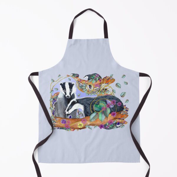 Item preview, Badger Love (On Light) designed and sold by nocturne-design.