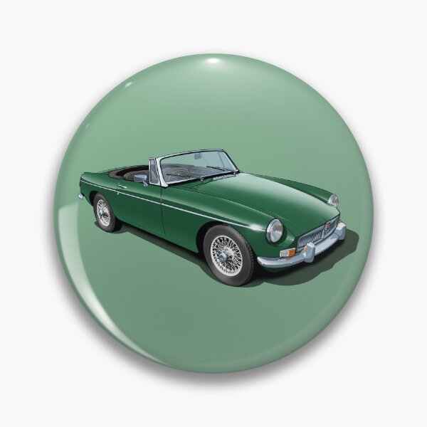 Item preview, MGB Roadster in british racing green designed and sold by candc-retro.