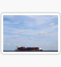 Containerschiff Sticker