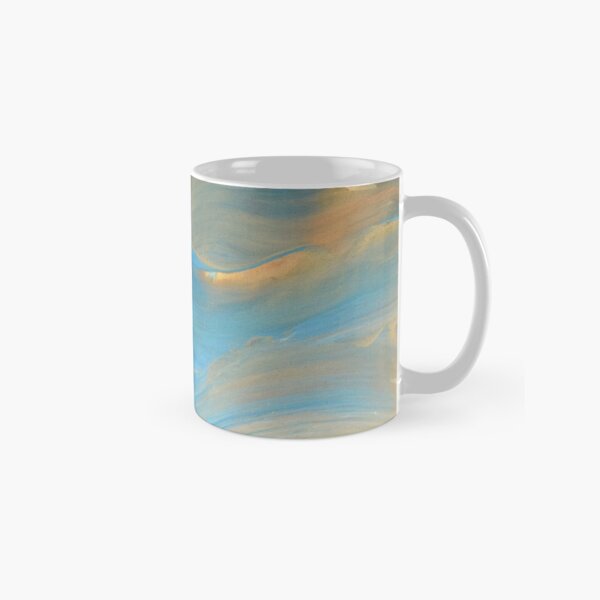 Fairy Wings: Acrylic Pour Painting Classic Mug