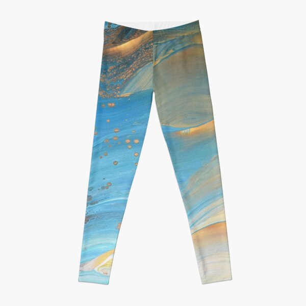 Fairy Wings: Acrylic Pour Painting Leggings