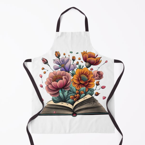 Item preview, Flowers Growing From Book Green designed and sold by ColorFlick.
