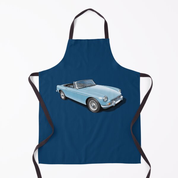 Item preview, MGB Roadster in iris blue designed and sold by candc-retro.