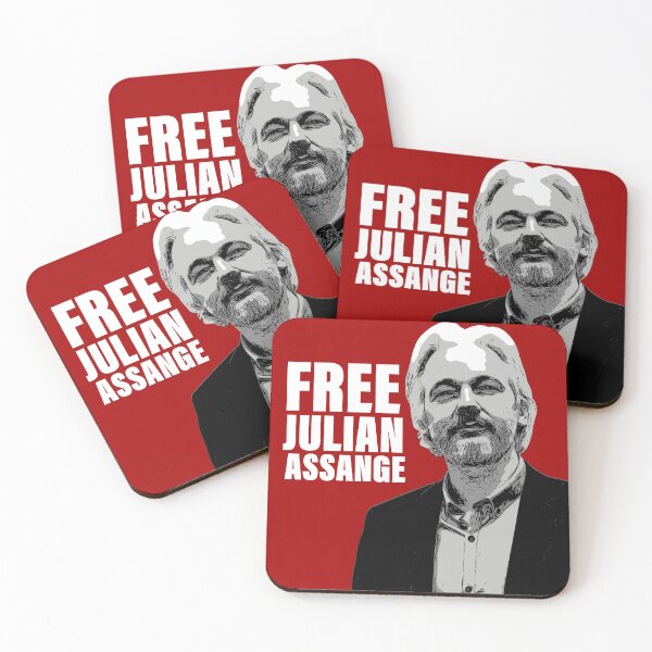 Item preview, FREE JULIAN ASSANGE designed and sold by sourceoflife.