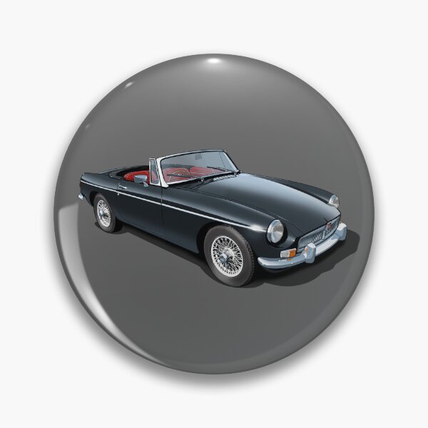 Item preview, MGB Roadster in black designed and sold by candc-retro.