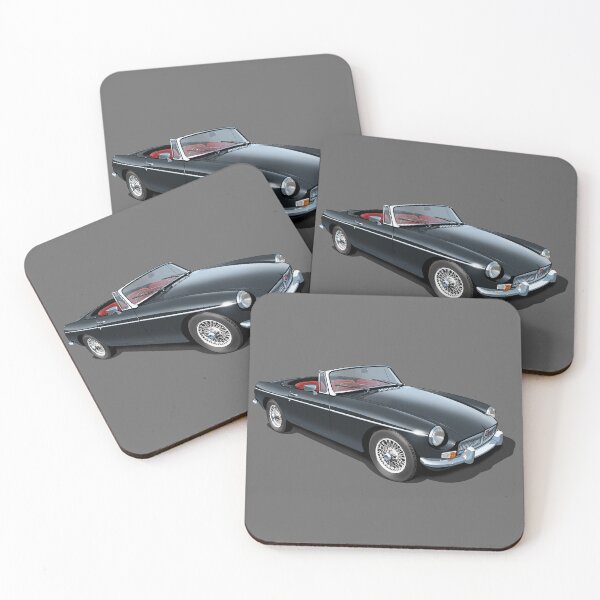 Item preview, MGB Roadster in black designed and sold by candc-retro.