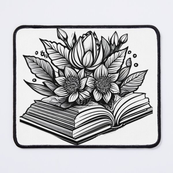 Item preview, Flowers Growing From Book  designed and sold by ColorFlick.