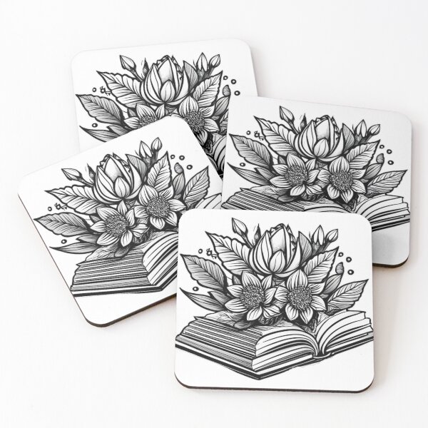 Item preview, Flowers Growing From Book  designed and sold by ColorFlick.