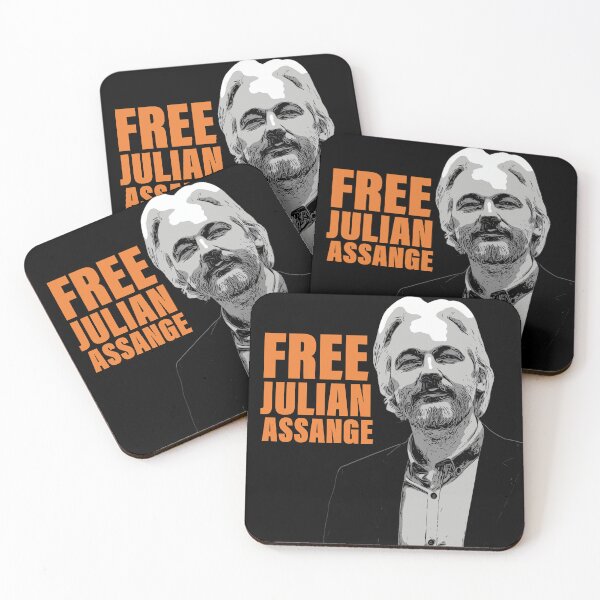Item preview, FREE JULIAN ASSANGE designed and sold by sourceoflife.