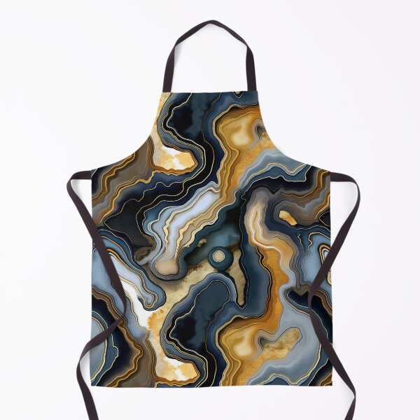 Item preview, Blue Beige Gold Agate Geode designed and sold by BilgePaksoylu.