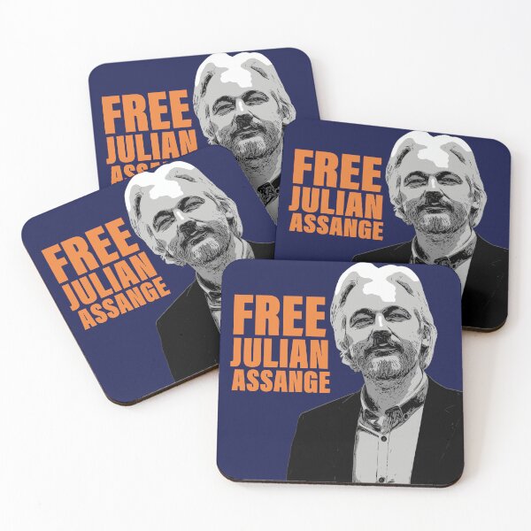Item preview, FREE JULIAN ASSANGE designed and sold by sourceoflife.