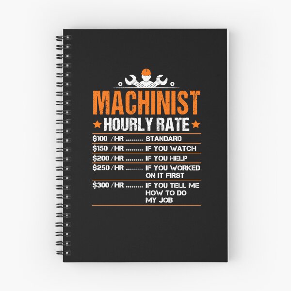 Item preview, Machinist Hourly Rate CNC operator designed and sold by Majesticoo.