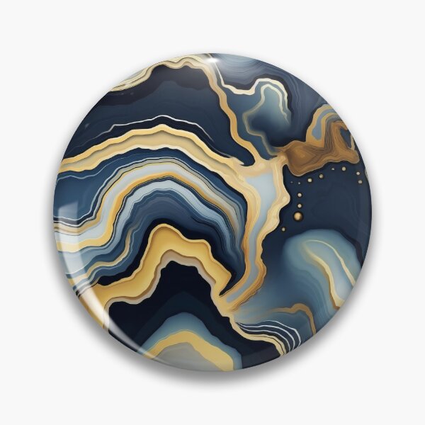 Item preview, Marble Agate Pattern with Gold designed and sold by BilgePaksoylu.