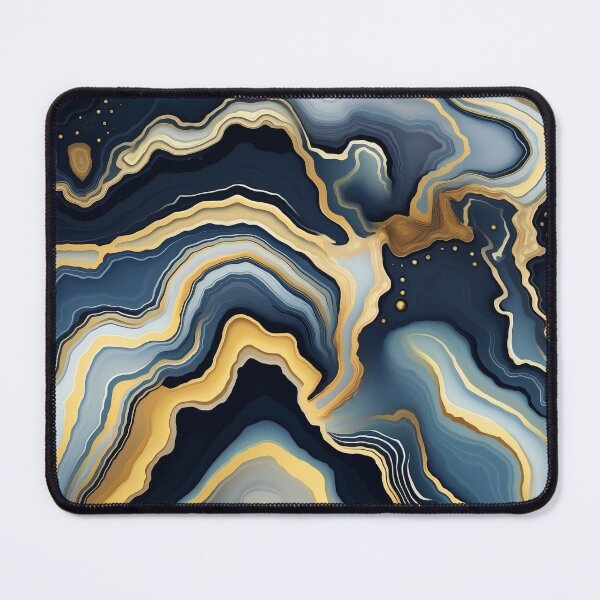 Item preview, Marble Agate Pattern with Gold designed and sold by BilgePaksoylu.