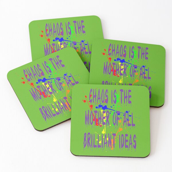 Item preview, Chaos IsThe Mother Of All Brilliant Ideas Quote designed and sold by taiche.