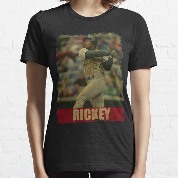 Top #24 Rickey Henderson Henley Henderson Signature Player American  Baseball Sports Lover T-Shirt, hoodie, sweater, long sleeve and tank top