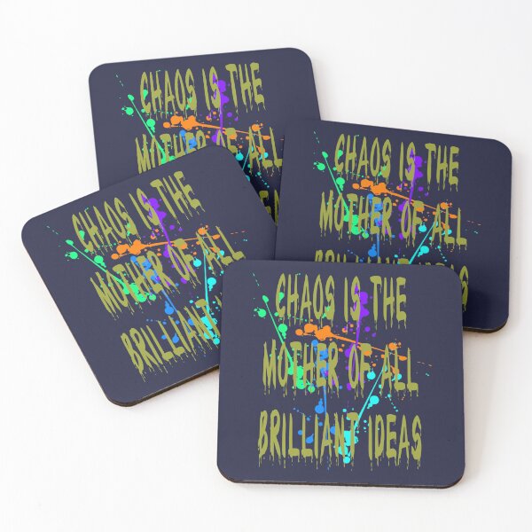 Item preview, Chaos IsThe Mother Of All Brilliant Ideas Quote designed and sold by taiche.