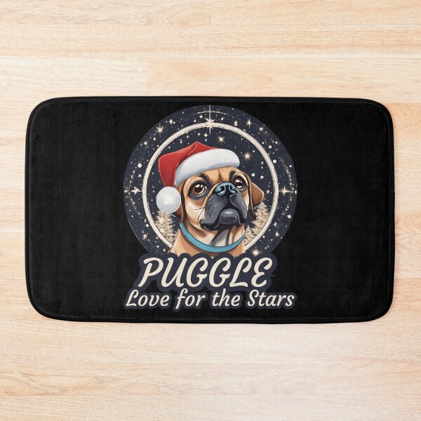 Item preview, Christmas Stargazer Puggle Astronomer Night Sky Holiday designed and sold by BunBuntheDog-.