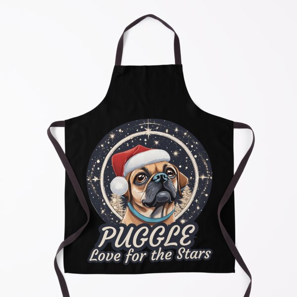 Item preview, Christmas Stargazer Puggle Astronomer Night Sky Holiday designed and sold by BunBuntheDog-.