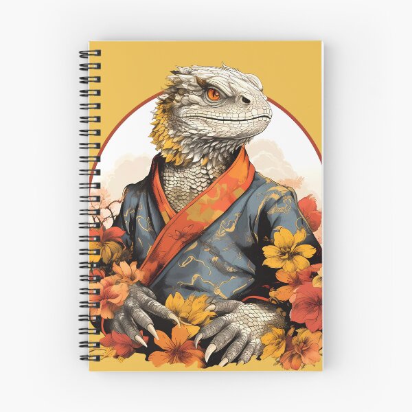Item preview, Bearded Dragon Warrior Monk designed and sold by laika-et-al.