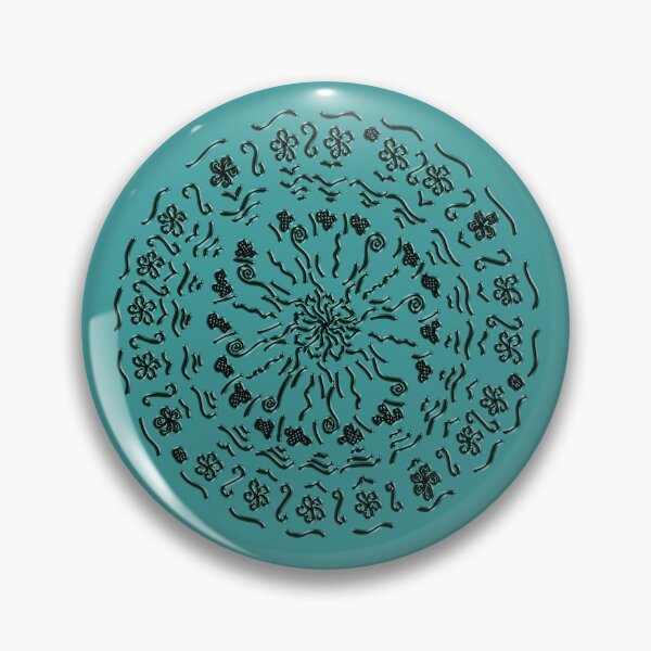 Artikelvorschau, The VERY First Mandala :) - black entworfen und verkauft von Myriel-Myriel.