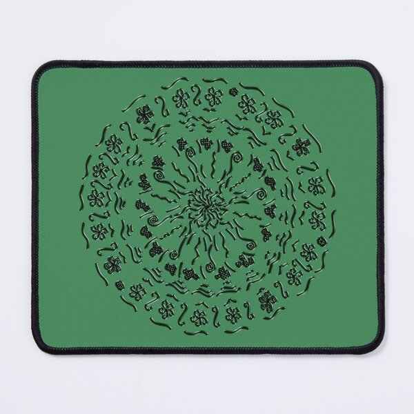 Item preview, The VERY First Mandala :) - black designed and sold by Myriel-Myriel.