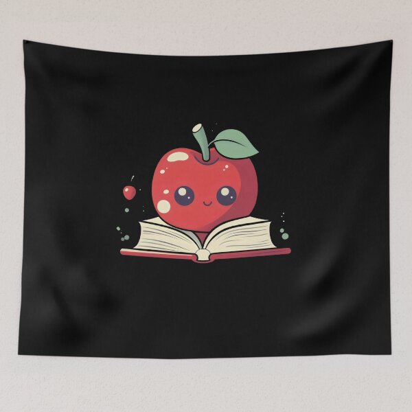 Item preview, Book Reading Apple Picking Read Library Teacher Reader Nerd designed and sold by farhanhafeez.