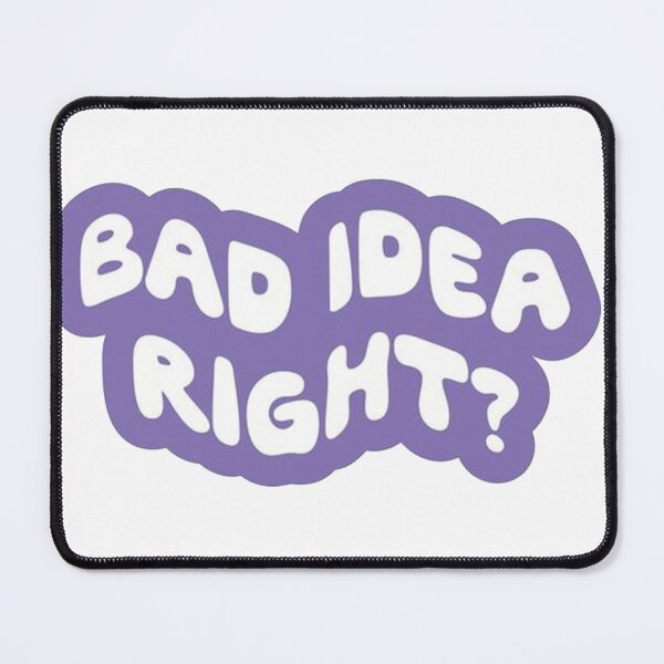 Item preview, bad idea right? (White) 4 Classic T-Shirt designed and sold by ELEVATE  SHOP.