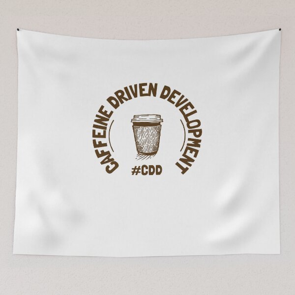 Item preview, Caffeine Driven Development designed and sold by Salma Satya & Co.