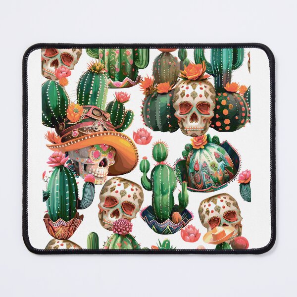 Item preview, Stylish Skull. Skull in cacti. designed and sold by Anastasiia Yurevych.