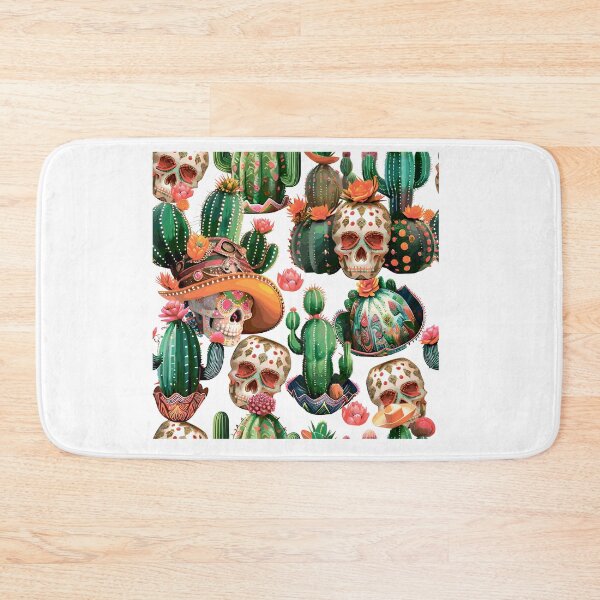 Item preview, Stylish Skull. Skull in cacti. designed and sold by Anastasiia Yurevych.