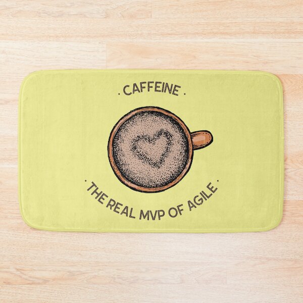 Item preview, Caffeine - the real mvp of agile designed and sold by Salma Satya & Co.