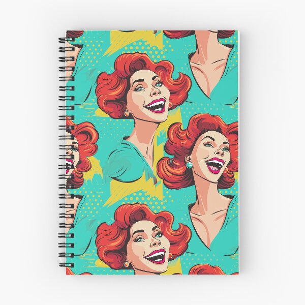 Artikelvorschau, Die lachende Frau Pop Art entworfen und verkauft von ShantyShawn.