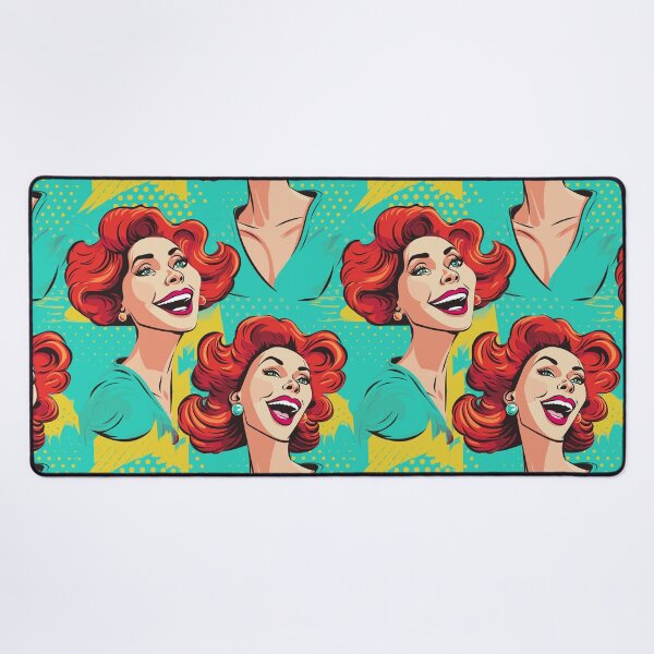 Item preview, The Laughing Woman Pop Art designed and sold by ShantyShawn.