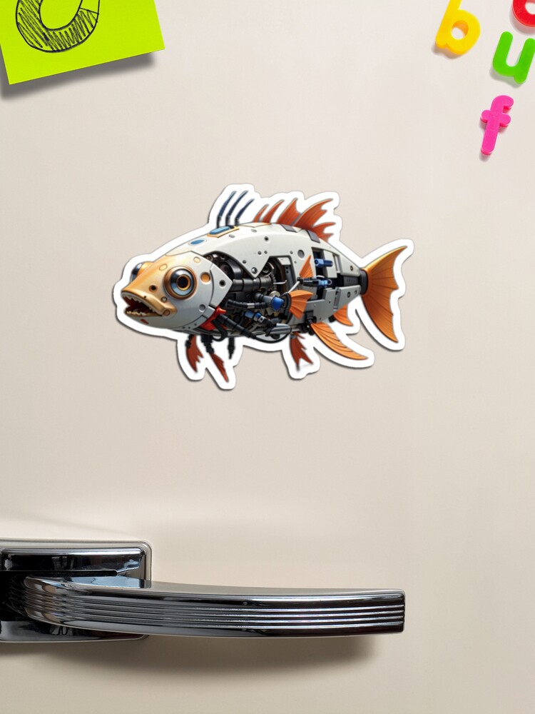 Robotic Fish Magnet for Sale by Willyboy16